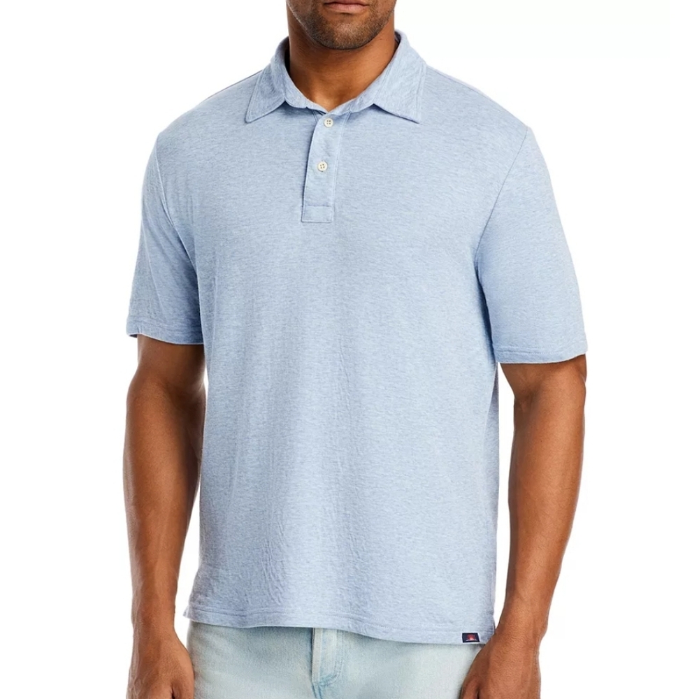 Faherty Men's Cloud Short Sleeve Movement Polo Shirt Size XL Classic Versatile